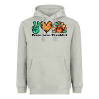 Moon Dust peace love thankful turkey Heavyweight Hoodie - Jasminsmagicworld