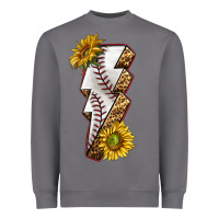 Storm sport baseball  lightning bolt Heavyweight Sweatshirt - texasbilliewilder
