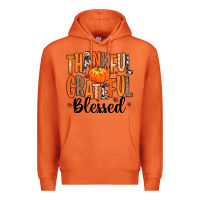 Carrot Thankful Grateful Blessed Premium Hoodie - MaliasSmallBusiness