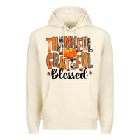 Sandshell Thankful Grateful Blessed Premium Hoodie - MaliasSmallBusiness