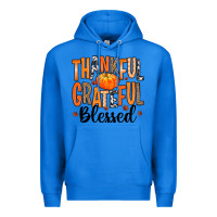 True Royal Thankful Grateful Blessed Premium Hoodie - MaliasSmallBusiness