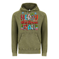 Vintage Olive merry christmas y'all Vintage Hoodie - Zillion Design Studio