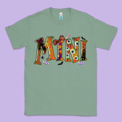 Halloween Mini Classic Tee Designed By Bundleandbundleshop