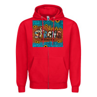 Red she is strong Zipper Hoodie - JahusDesignShop