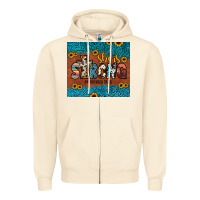 Sandshell she is strong Zipper Hoodie - JahusDesignShop