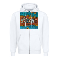 White she is strong Zipper Hoodie - JahusDesignShop