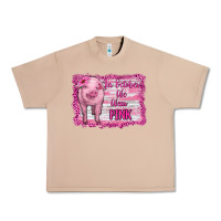 Burro in october we wear pink pig Urban Heavy Tee - RanaPortraitStore