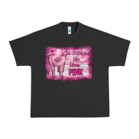 Pigment Black in october we wear pink pig Urban Heavy Tee - RanaPortraitStore