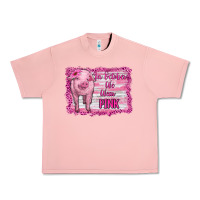 Salmon in october we wear pink pig Urban Heavy Tee - RanaPortraitStore