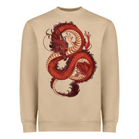 Mushroom red dragon Heavyweight Sweatshirt - RanaPortraitStore
