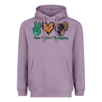 Lavender peace love thanksgiving Heavyweight Hoodie - Jasminsmagicworld