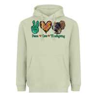 Matcha peace love thanksgiving Heavyweight Hoodie - Jasminsmagicworld