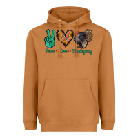 Meerkat peace love thanksgiving Heavyweight Hoodie - Jasminsmagicworld