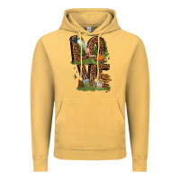 Vintage Mustard love camping Vintage Hoodie - texasbilliewilder