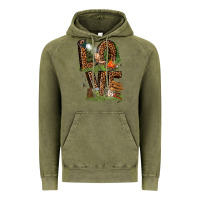 Vintage Olive love camping Vintage Hoodie - texasbilliewilder