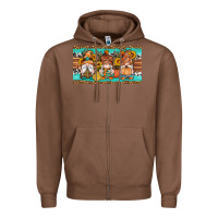 Chestnut western fall gnomes sippy cup Zipper Hoodie - Artiststas