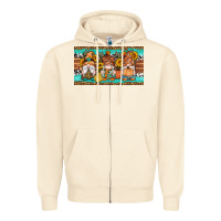 Sandshell western fall gnomes sippy cup Zipper Hoodie - Artiststas