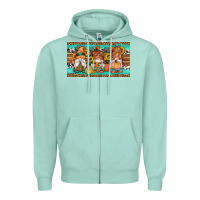 Seafoam western fall gnomes sippy cup Zipper Hoodie - Artiststas
