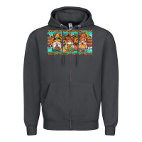 Smoke western fall gnomes sippy cup Zipper Hoodie - Artiststas