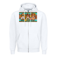White western fall gnomes sippy cup Zipper Hoodie - Artiststas