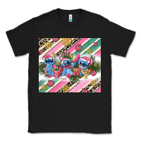 Black pink stitch  christmas Classic Tee - AdoDesignShop