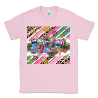 Bubblegum Pink pink stitch  christmas Classic Tee - AdoDesignShop