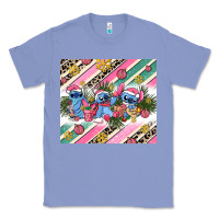 Colony Blue pink stitch  christmas Classic Tee - AdoDesignShop