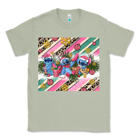 Matcha pink stitch  christmas Classic Tee - AdoDesignShop