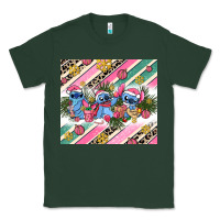 Sports Green pink stitch  christmas Classic Tee - AdoDesignShop