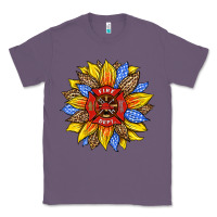 Lavender firefighter sunflower Classic Tee - HRA Design Shop