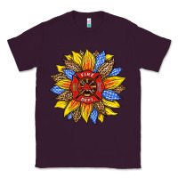 Plum firefighter sunflower Classic Tee - HRA Design Shop