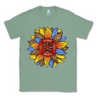 Sage firefighter sunflower Classic Tee - HRA Design Shop