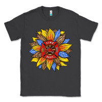 Smoke firefighter sunflower Classic Tee - HRA Design Shop