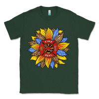 Sports Green firefighter sunflower Classic Tee - HRA Design Shop