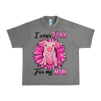 Tornado i wear pink for my mom pig Urban Heavy Tee - RanaPortraitStore