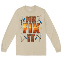 Mushroom mr fix it Long Sleeve Tee - HRA Design Shop