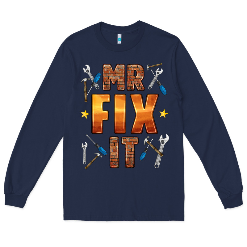 Mr Fix It Long Sleeve Tee by HRA Design Shop | Teevron