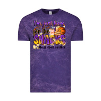 Cloud Purple i'm just here for the snacks #basketball brother Vintage Tee - Zillion Design Studio