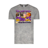 Cloud Rock i'm just here for the snacks #basketball brother Vintage Tee - Zillion Design Studio