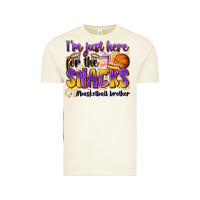 Vintage Arctic i'm just here for the snacks #basketball brother Vintage Tee - Zillion Design Studio
