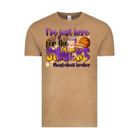 Vintage Camel i'm just here for the snacks #basketball brother Vintage Tee - Zillion Design Studio
