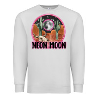 Dove Grey neon moon Premium Sweatshirt - MaliasSmallBusiness