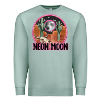 Seafoam neon moon Premium Sweatshirt - MaliasSmallBusiness