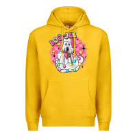Lemon boo jee pink christmas ghost Premium Hoodie - MaliasSmallBusiness