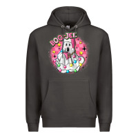 Smoke boo jee pink christmas ghost Premium Hoodie - MaliasSmallBusiness
