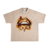 French Oak melanin lips Urban Heavy Tee - Zillion Design Studio