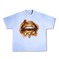 Grape Ice melanin lips Urban Heavy Tee - Zillion Design Studio