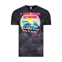 Cloud Black if youre testing my waters tbw Vintage Tee - texasbilliewilder