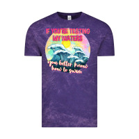 Cloud Purple if youre testing my waters tbw Vintage Tee - texasbilliewilder