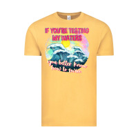 Vintage Mustard if youre testing my waters tbw Vintage Tee - texasbilliewilder